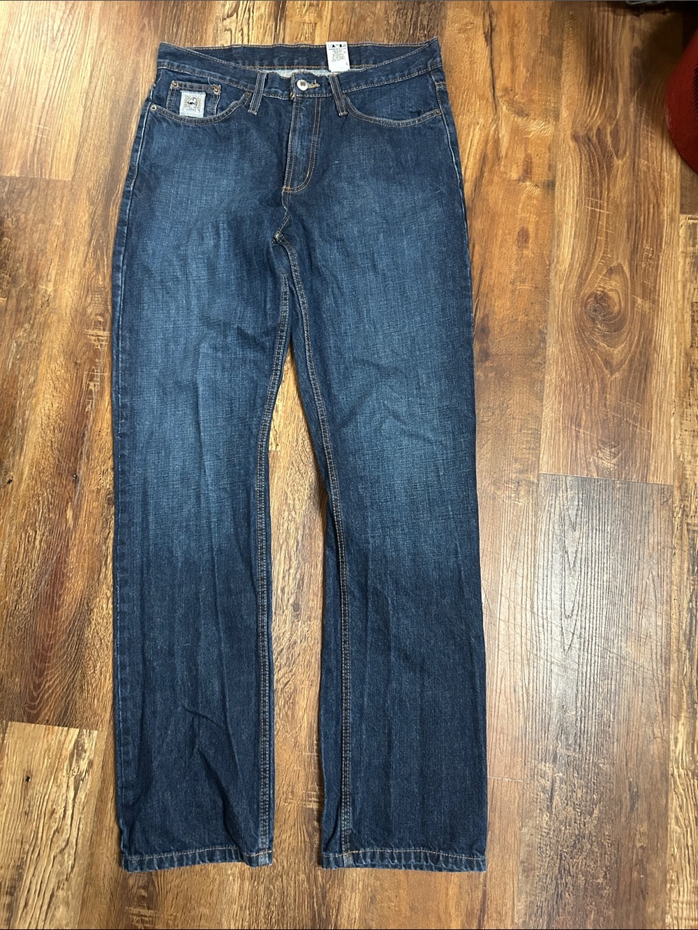 Cinch Men's Dark Blue Straight Jeans